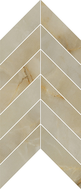 Opulent Beige Onyx Chevron Mosaics (Polished) M2x6CHEV