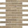 Natural Offset Brick Mosaic M1x6Brick