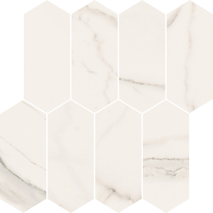 Calacatta Hexagon Mix Mosaics (Wall Only) M12HEX