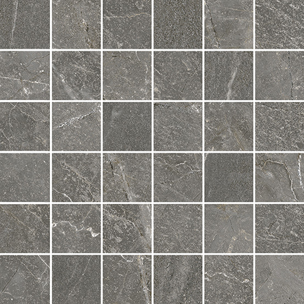 Dark Gray 36 Piece Mosaic (Matte Only) 12x12